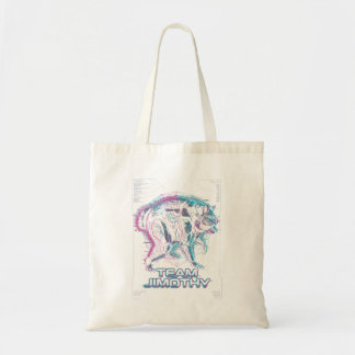 Bolso De Tela Equipo divertido de mapache basura de Jimothy para