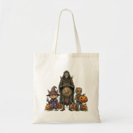 Bolso De Tela Equipo espeluznante de Halloween