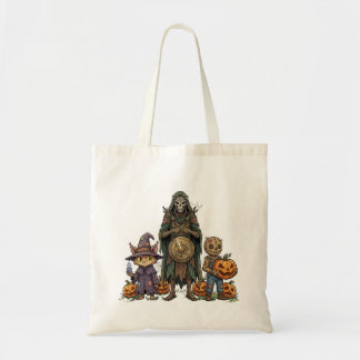 Bolso De Tela Equipo espeluznante de Halloween