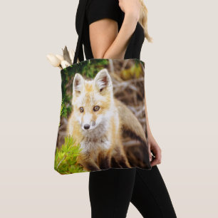 Bolso De Tela Equipo hermoso del Fox de los jóvenes