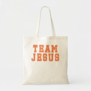 Bolso De Tela Equipo Jesús Creyente Cristiano Religioso Crítico