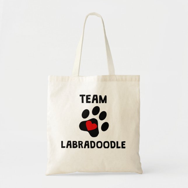 Bolso De Tela Equipo Labradoodle (Frente)