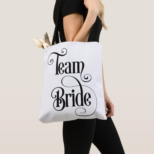 Bolso De Tela Equipo Novia (Detalle)