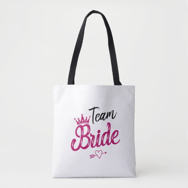 Bolso De Tela Equipo Novia (Anverso)