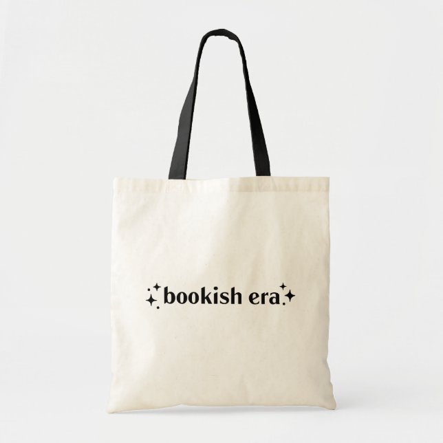 Bolso De Tela Era Bookish (Frente)