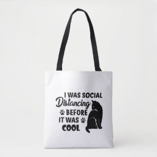 Bolso De Tela era distanciamiento social antes de que fuera geni