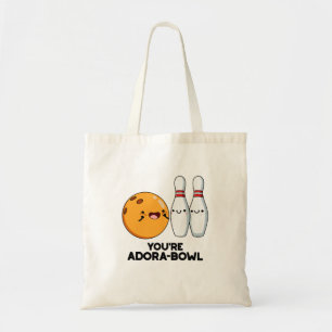 Bolso De Tela Eres Adora-Bowl Funny Bowling Pun