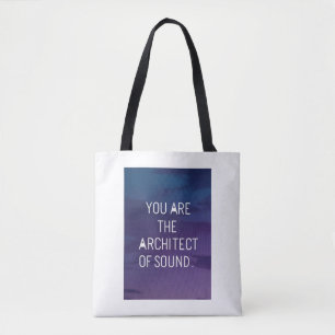 Bolso De Tela Eres El Arquitecto Del Sonido