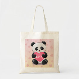 Bolso De Tela Eres Mi Amor Panda-Mic