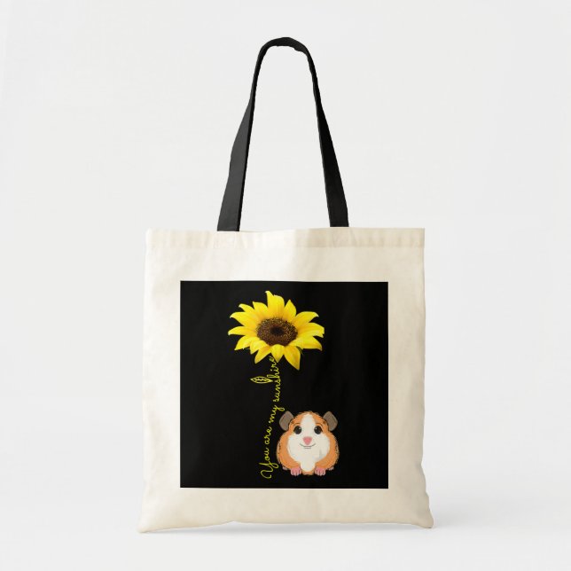 Bolso De Tela Eres Mi Madre De Cerdo Sunshine Sunflower (Frente)