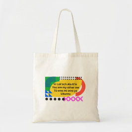 Bolso De Tela Eres mi otro tote multilingüe
