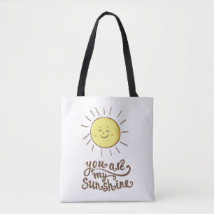 Bolso De Tela Eres Mi Sol.