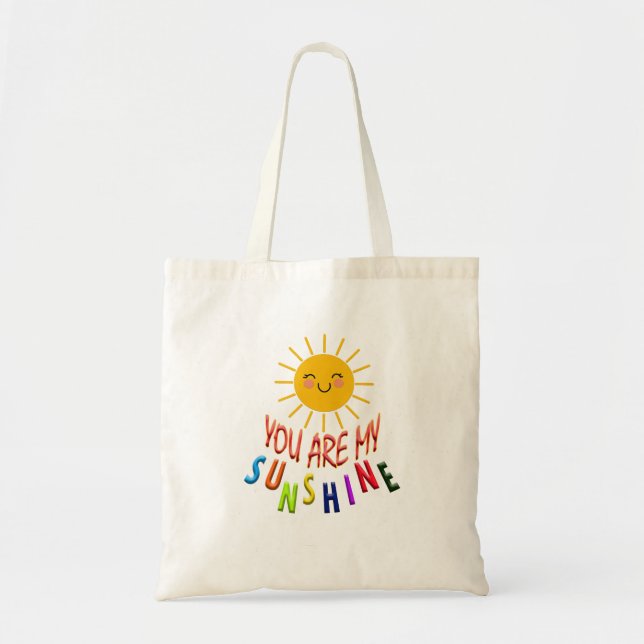 BOLSO DE TELA ERES MI SOL (Frente)