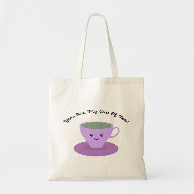 Bolso De Tela Eres Mi Taza De Té (Frente)