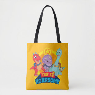 Bolso De Tela Eres Roarsome Dino Ranch
