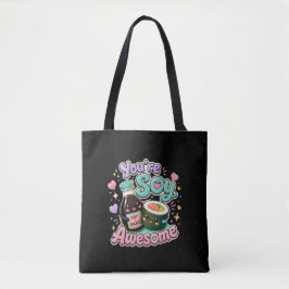 Bolso De Tela Eres Soya Impresionante – Sushi Kawaii y Salsa de 