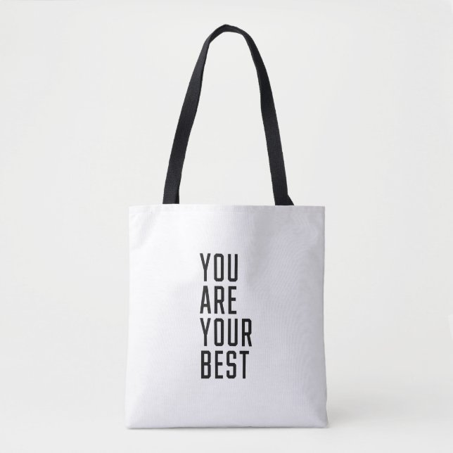 Bolso De Tela Eres tu mejor (Anverso)