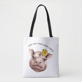 Bolso De Tela Eres Tu Único Límite De Carrera Elegante