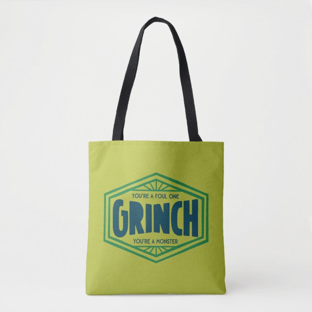 Bolso De Tela Eres un Grinch Asqueroso (Anverso)