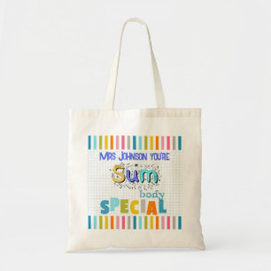 Bolso De Tela Eres un jardín de infantes de matemáticas especial