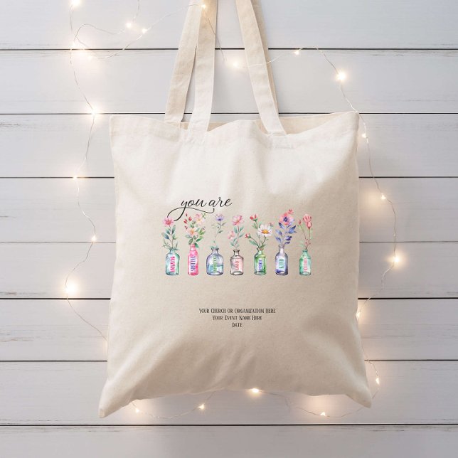 Bolso De Tela Eres una increíble Biblia Personalizado de la escu (Subido por el creador)