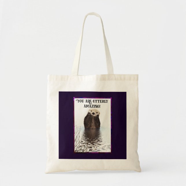 Bolso De Tela Eres una tontería deliciosa con leche dulce (Frente)