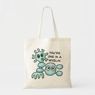 Bolso De Tela Eres Única en una Mielina - Neurociencia