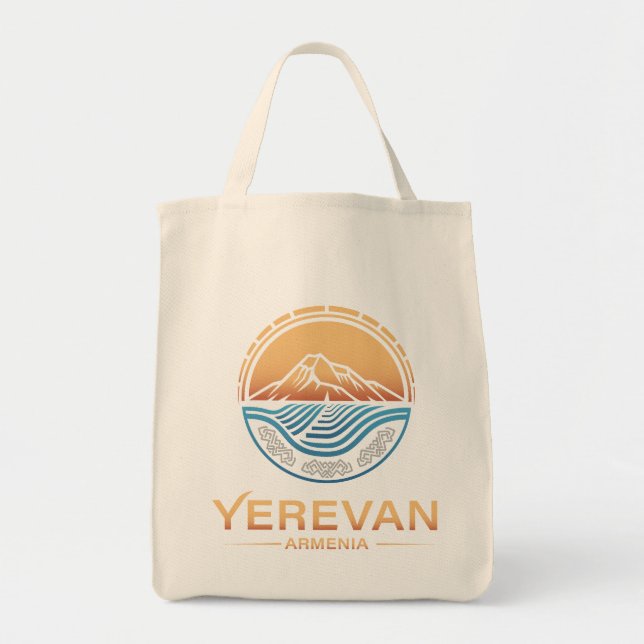 Bolso De Tela Ereván Armenia (Frente)
