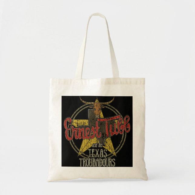 Bolso De Tela Ernest Tubb&amp; sus trubadours de Texas 1943 (Frente)