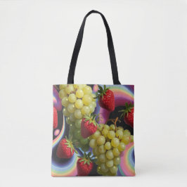 Bolso De Tela Error de compra de Swirl Fruit colorido
