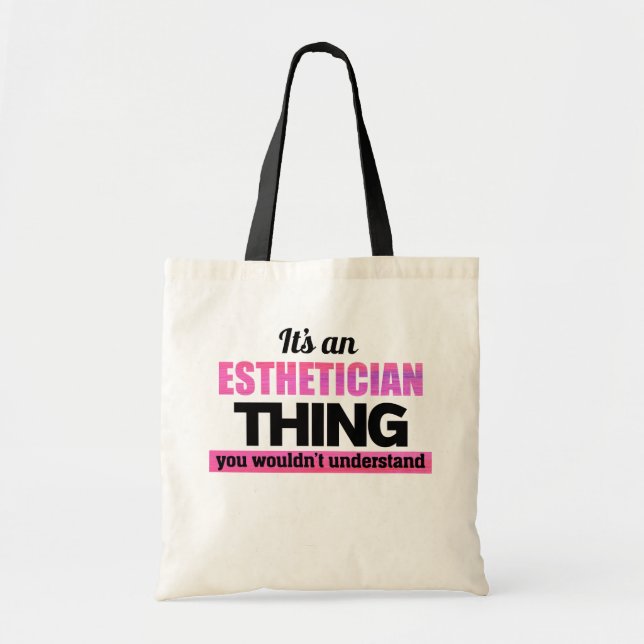 Bolso De Tela Es algo estético que no entenderías (Frente)