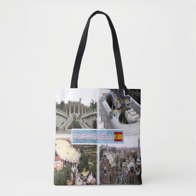 Bolso De Tela ES - Barcelona - Park Guell (Anverso)