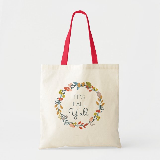 Bolso De Tela Es caída usted (Frente)