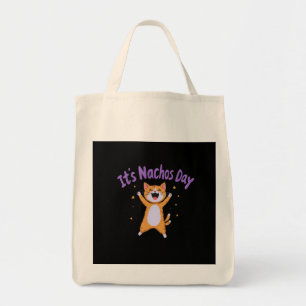 Bolso De Tela Es el humor de gato lindo del día de Nacho para lo