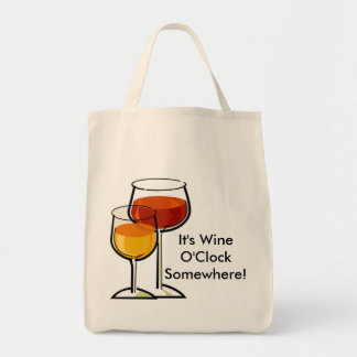 Bolso De Tela ¡Es en punto del vino en alguna parte!