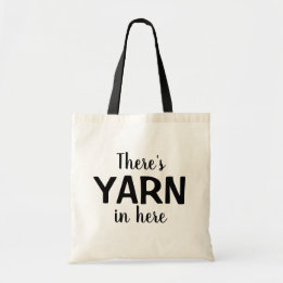 Bolso De Tela Es gracioso que haya YARN aquí