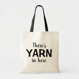 Bolso De Tela Es gracioso que haya YARN aquí