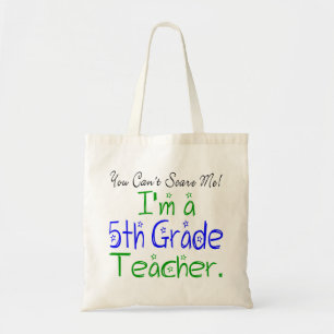 Bolso De Tela Es gracioso que no me asustes, soy un profesor de