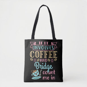 Bolso De Tela Es gracioso si involucra café y puentes