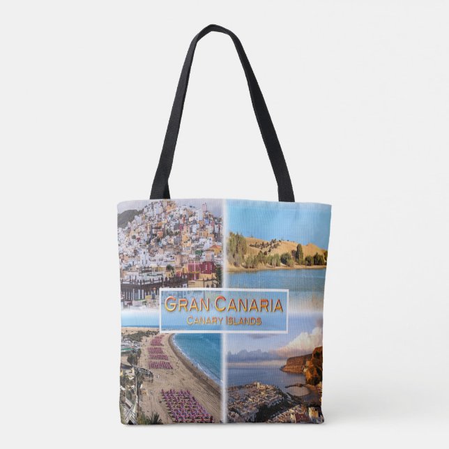 Bolso De Tela ES Gran Canaria - Las Palmas - Dunas de Maspalomas (Reverso)