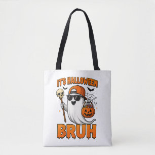 Bolso De Tela Es Halloween Bruh 