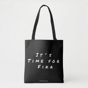 Bolso De Tela Es hora de Fika