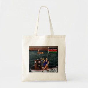 Bolso De Tela Es hora de salir de la ciudad