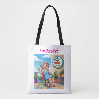 Bolso De Tela Es hora del vino