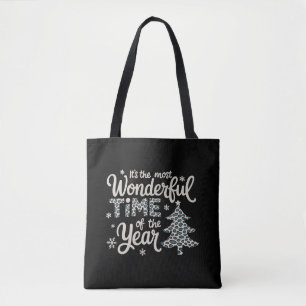 Bolso De Tela ES LA ÉPOCA MÁS MARAVILLOSA DEL AÑO Navidad