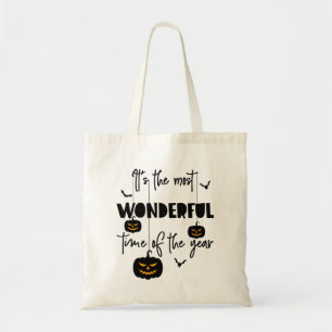Bolso De Tela Es la Hora más Maravillosa del Año Halloween