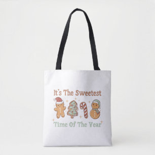 Bolso De Tela Es la mejor época del año de divertidas navidades