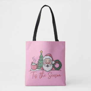 Bolso De Tela Es La Temporada De Navidad Hermoso Invierno Latte 