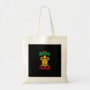 Bolso De Tela Es la temporada de tamales Navidades Mexicanas