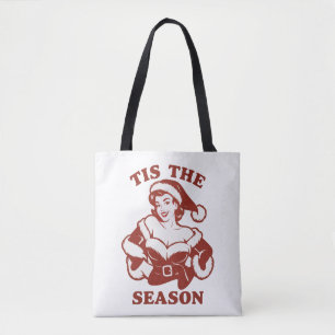 Bolso De Tela Es La Temporada Snarky Navidad Sarcástico Divertid